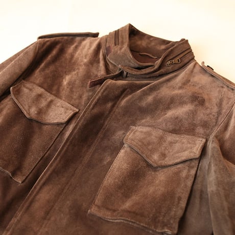 Suede M-65 Style Jacket