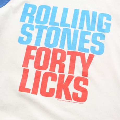 The Rolling Stones Raglan Sleeves T-Shirt
