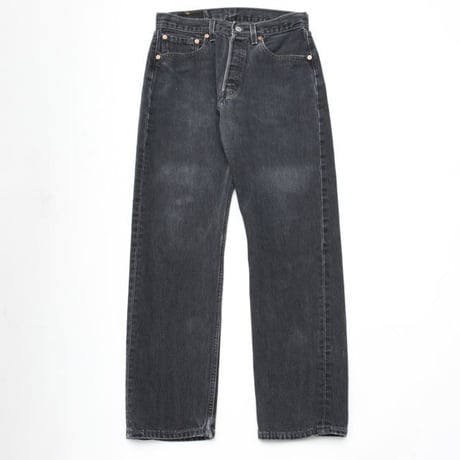 Levi's 501 Black Denim Pants MADE IN USA