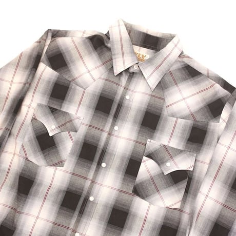 ELY Ombre Checked Western L/S Shirt
