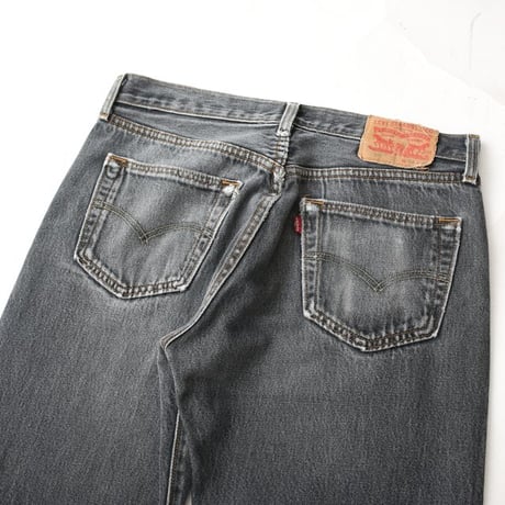 Levi's 501 Black Denim Pants MADE IN MEXIO