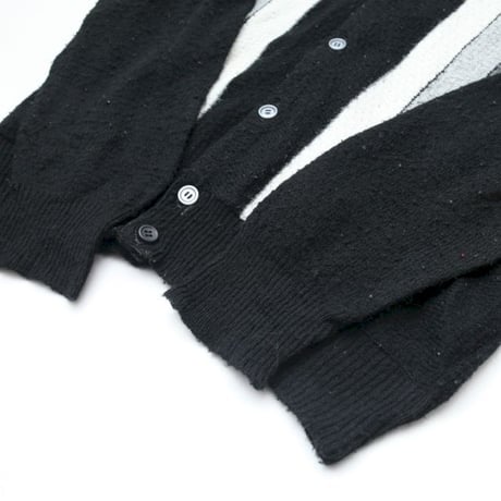 Vintage Acrylic Knit Cardigan