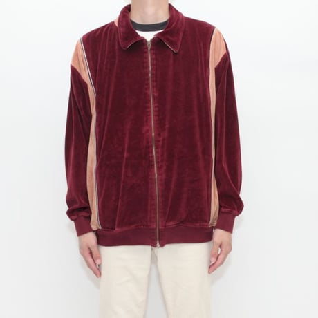 Velour Track Jacket