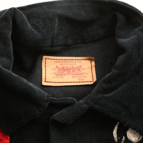 Embroidery Remake Corduroy Vest