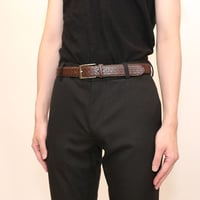 Brown Leather Belt