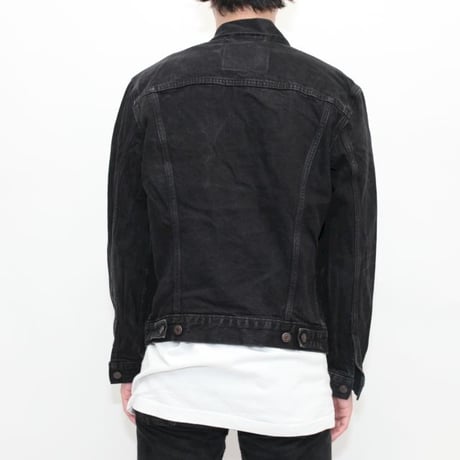 Levis Black Denim Trucker Jacket