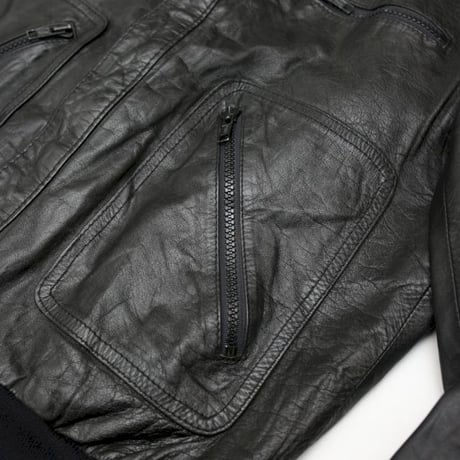 Vintage Single Leather Jacket