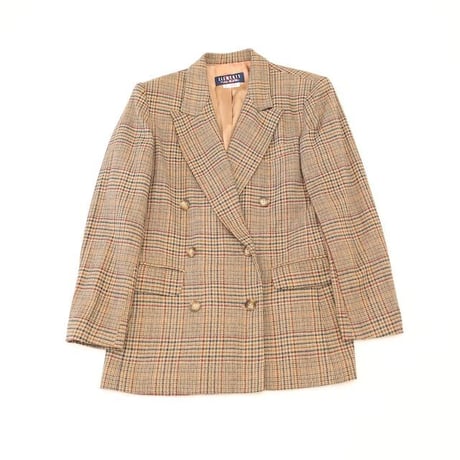 Hound's Tooth Double Breasted Jacket
