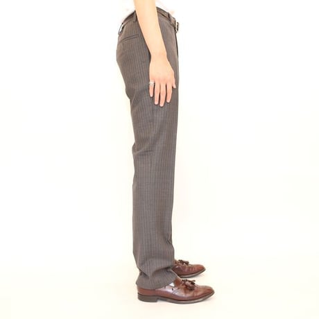 Slim Fit Striped Slacks