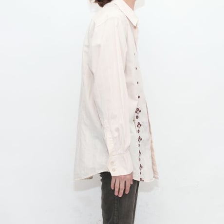 Embroidery Cotton L/S Shirt