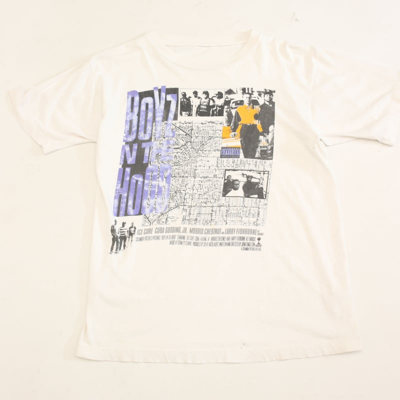 90's 91年製　BOYZ N THE HOOD ビンテージ　Tシャツ 90's 91年製 BOYZ N THE HOOD ビンテージ Tシャツ