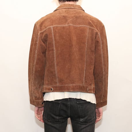 Suede Trucker Jacket