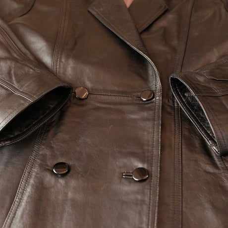Vintage Leather Coat
