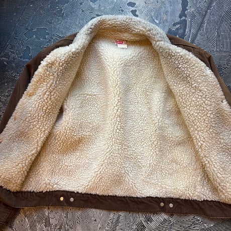 70s Levi's Corduroy Sherpa Trucker Jacket