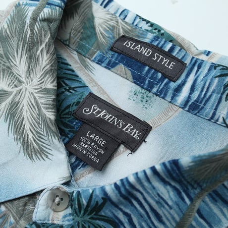 レーヨン ハワイアンシャツ Rayon S/S Shirt