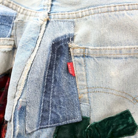 Levi's 501 Denim Pants Special Custom