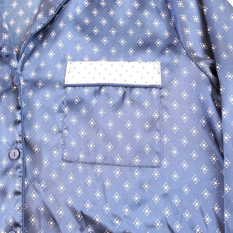 Fine Pattern Pajama Shirt