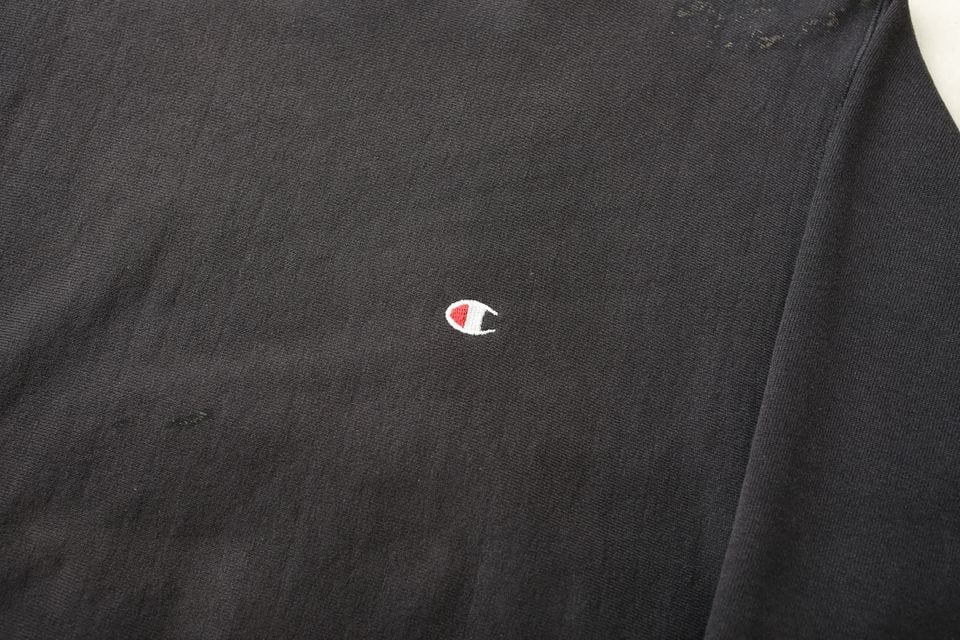 90s Champion Reverse Weave Black | Strato 90s Champion Reverse Weave Black | Strato