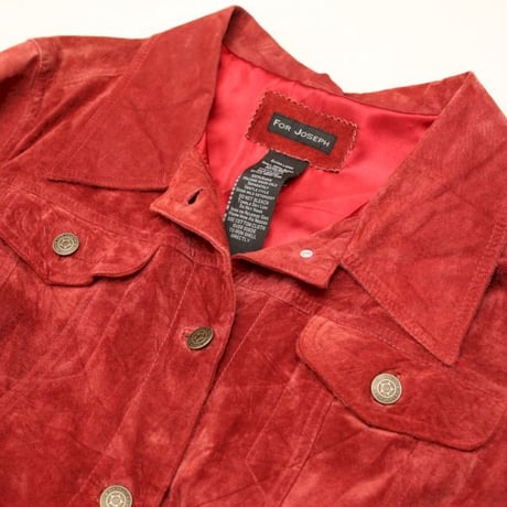 Vintage Suede Leather Jacket
