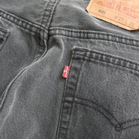 90s Levi's 501 Black Denim Pants MADE IN USA