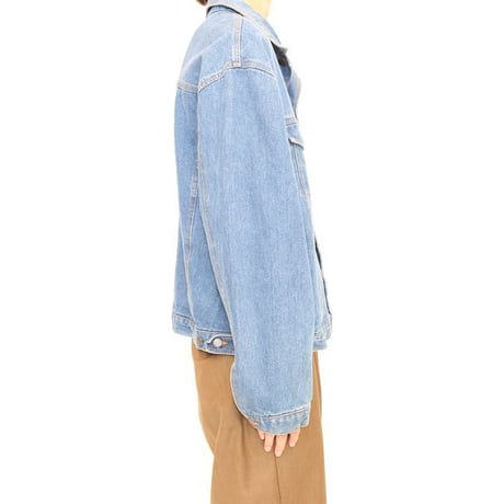 Vintage Denim Jacket Loose Silhouette