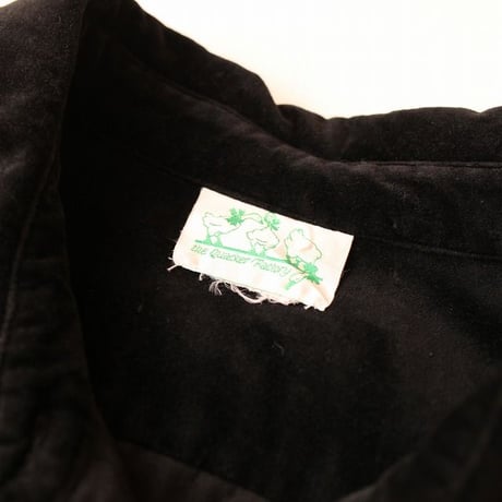 Embroidery Velour Shirt