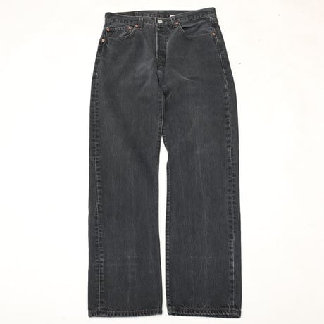 Levi's 501 Black Denim Pants MADE IN MEXICO