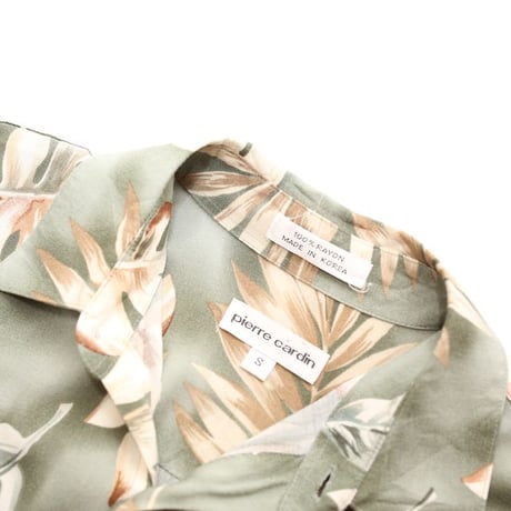 Pierre Cardin Rayon Aloha Shirt