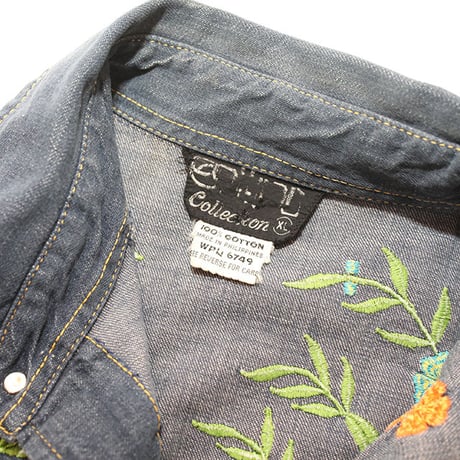 Embroidery Denim  Jacket