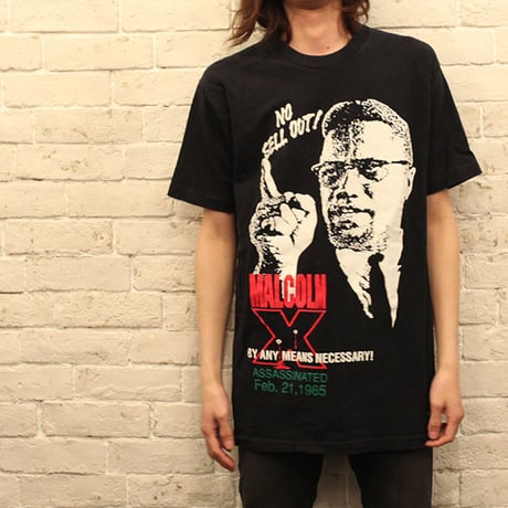 マルコムX Tシャツ Malcom X T-Shirt