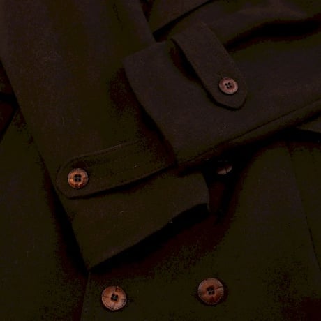 Euro Vintage Double Breasted Wool Coat