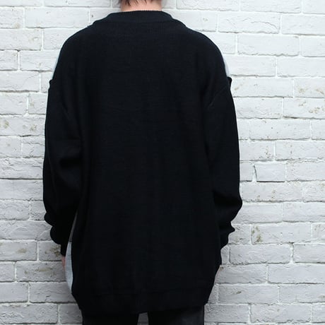 ブロックチェック ニット Design Sweater