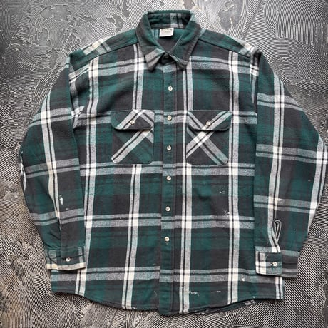 Five Brother Cotton Heavy Flannel Shirt MADE IN USA