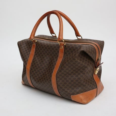 Vintage Celine Macadam Boston Bag