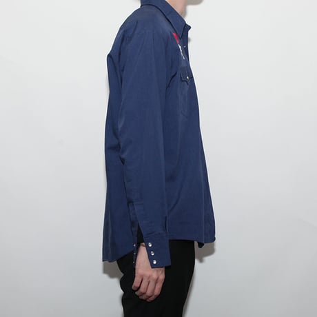 Vintage Embroidery Western L/S Shirt