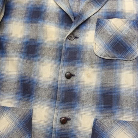 Vintage Ombre Check Jacket