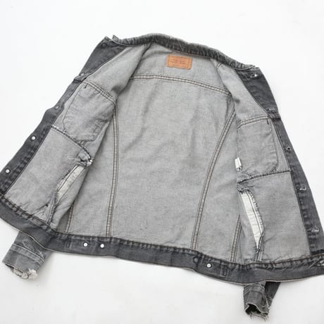 80's Levi's 70506-0259 Black Denim Jacket