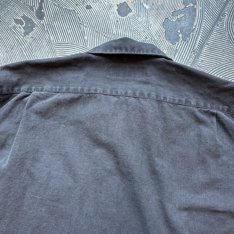 Open Collar Linen Cotton Shirt