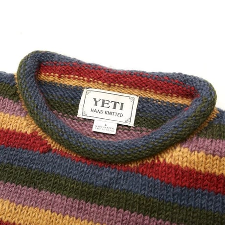Boarder Hand Knit Sweater