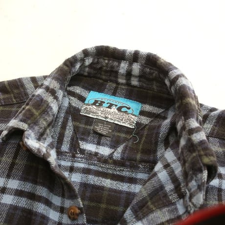 90s Cotton Flannel Plaid Shirt