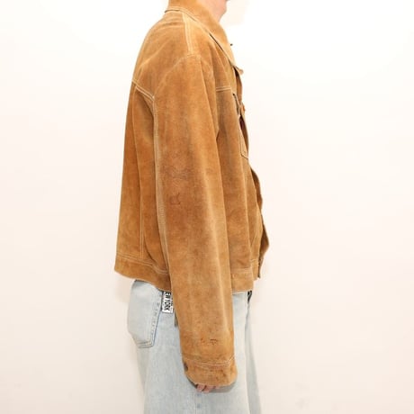 70s Levi's 3rd Type Suede Jacket "Big-E"