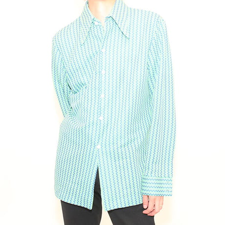 70s Polyester L/S Shirt