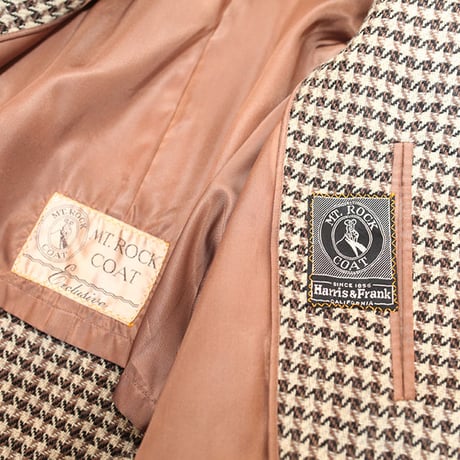 Hound tooth Wool Coat
