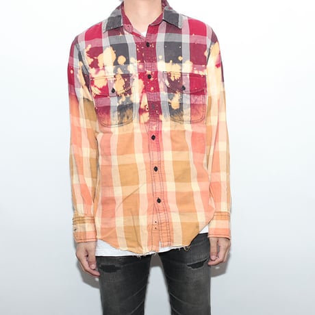 Hard Bleach Flannel L/S Shirt