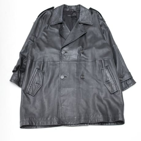 Fake Leather Coat