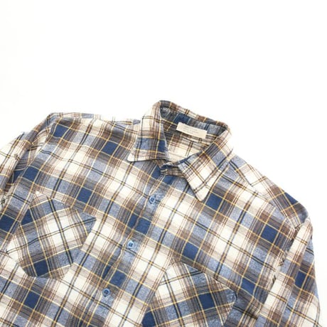 Print Flannel Plaid Shirt
