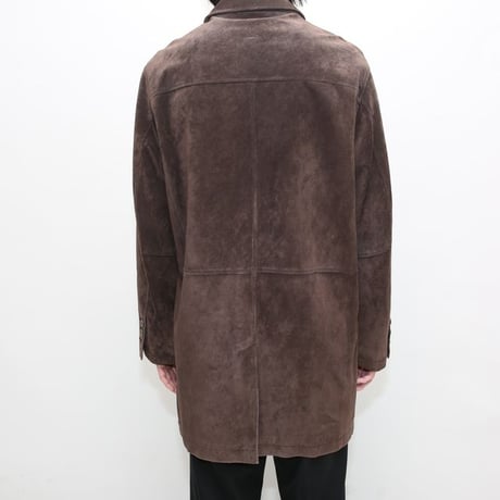 Eddie Bauer Suede Leather Coat