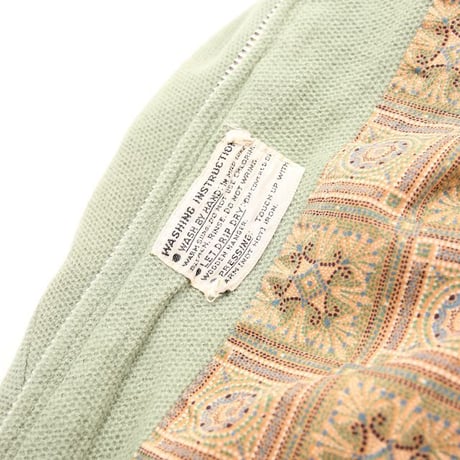 Vintage Zip Up Knit Jacket