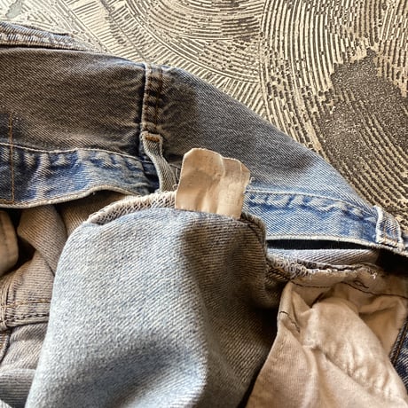 90's Levi's 501 Patchwork Denim Pants Made in USA