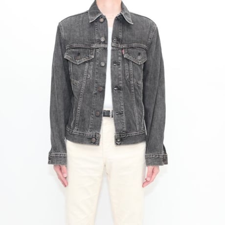 Levis 70505 Black  Denim Trucker Jacket